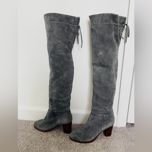 Splendid Gray Over the Knee Boots. Size 8.5 - Picture 3 of 8